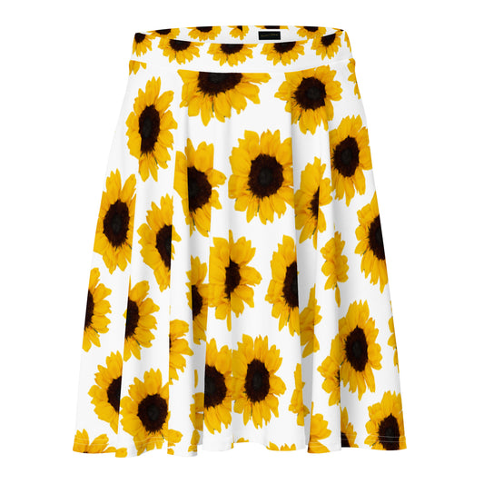 Resilient Joy Sunflower Skater Skirt