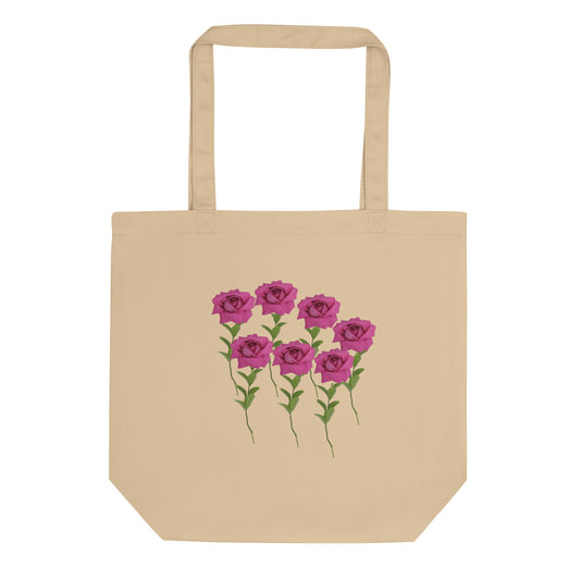 Resilient Joy Roses Eco Tote Bag