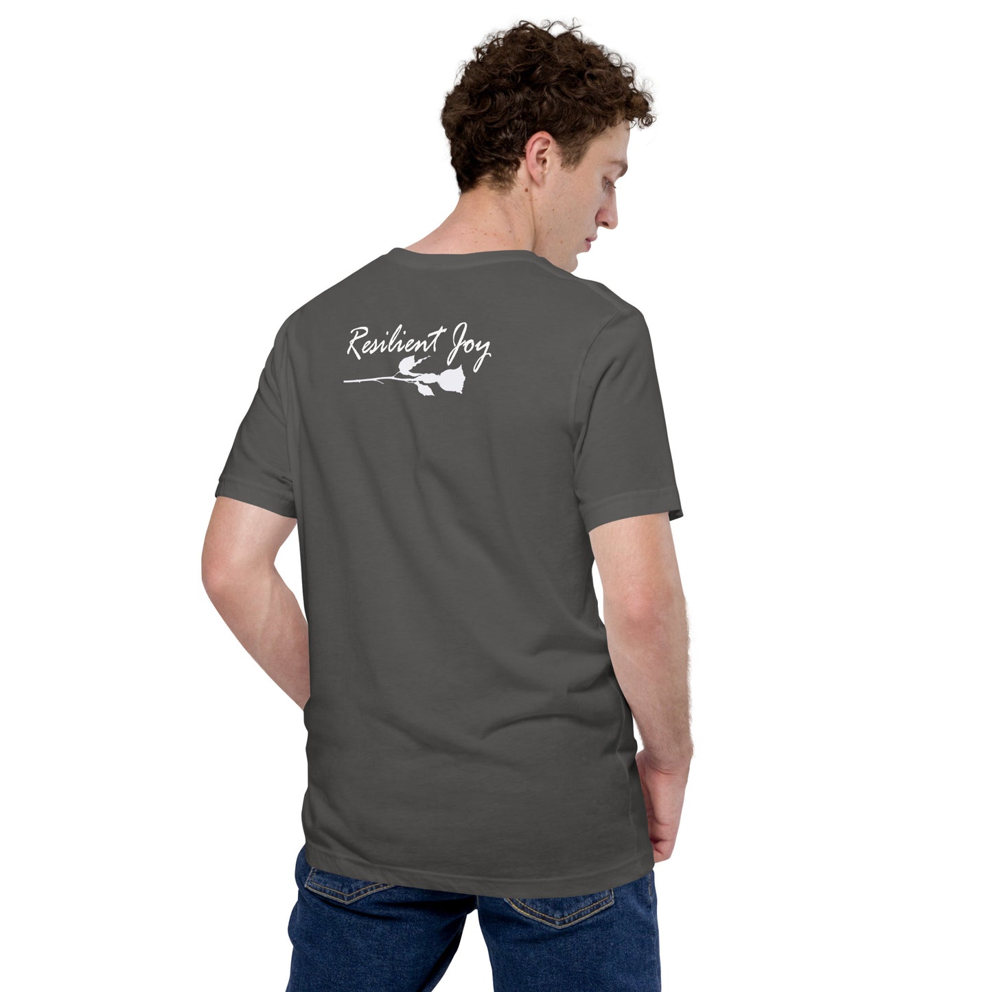 Resilient Joy t-shirt for men and women