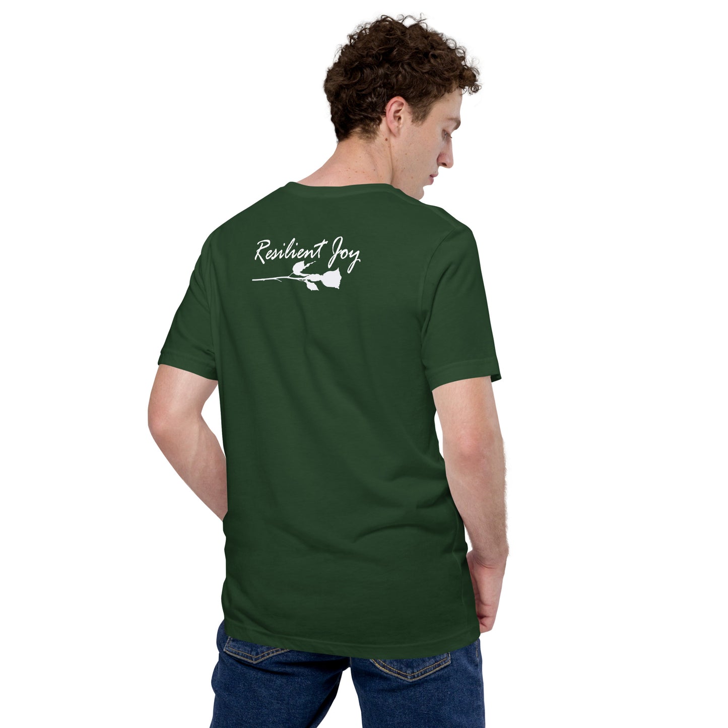 Resilient Joy t-shirt for men and women