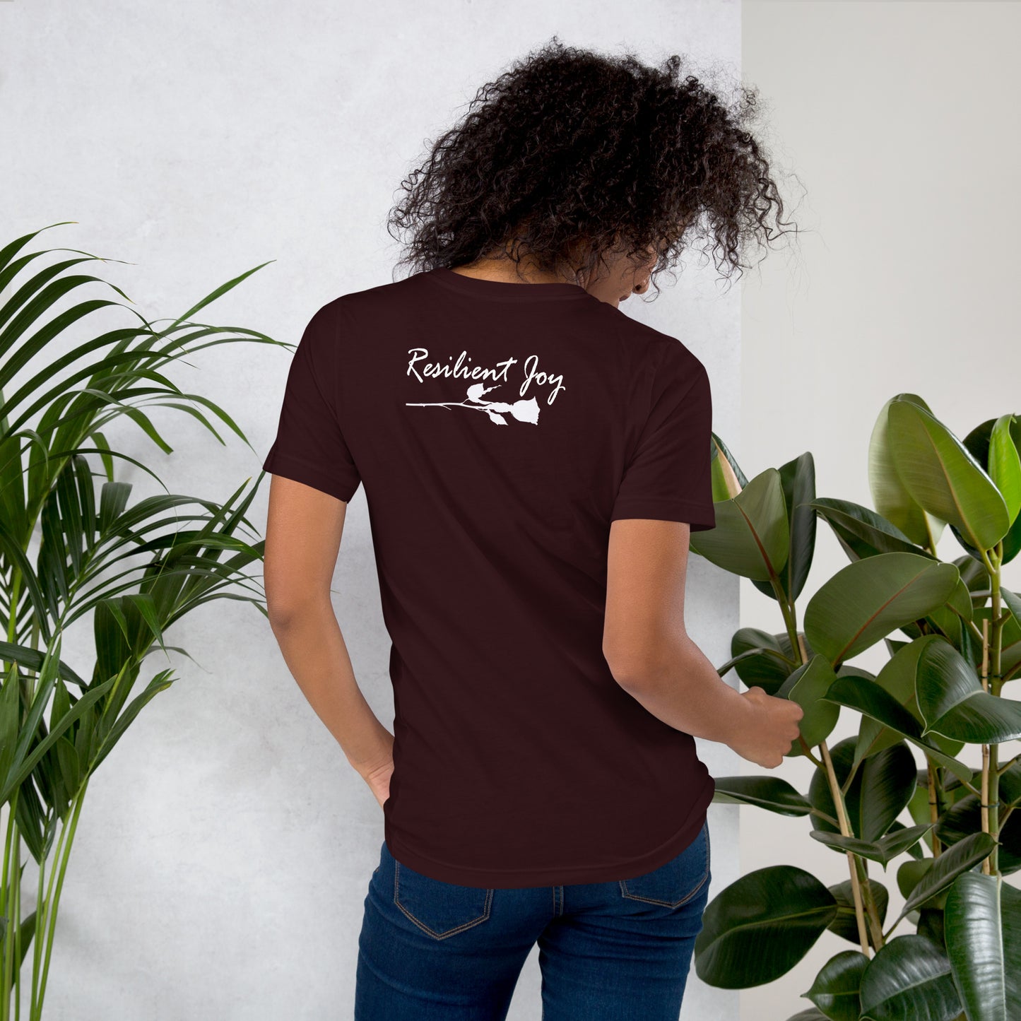 Resilient Joy t-shirt for men and women