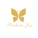 resilient joy logo gold transbckgrnd