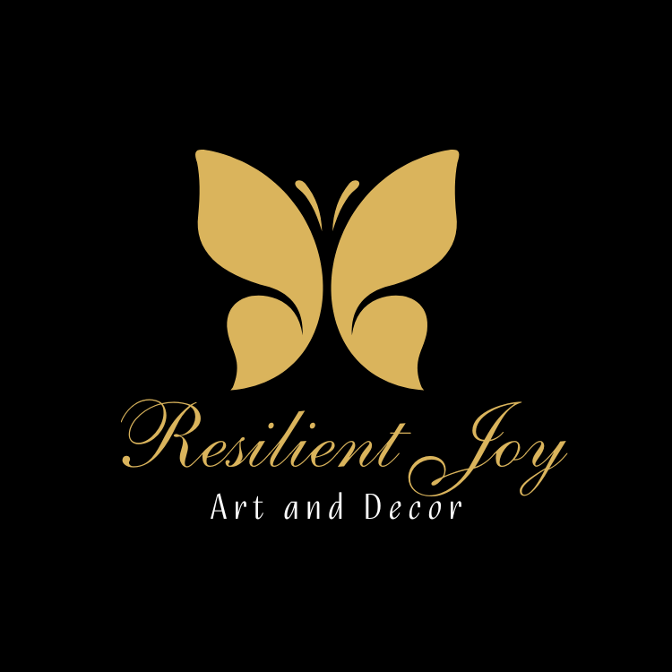 resilient joy logo gold