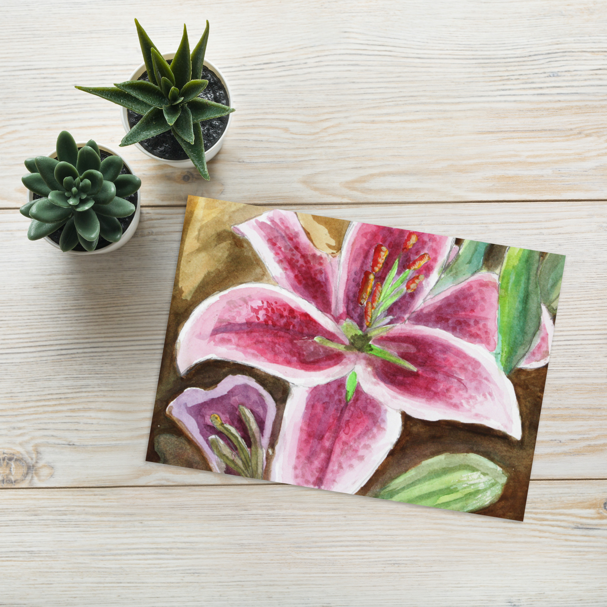 beautiful lily greeting card beautiful lily greeting card
